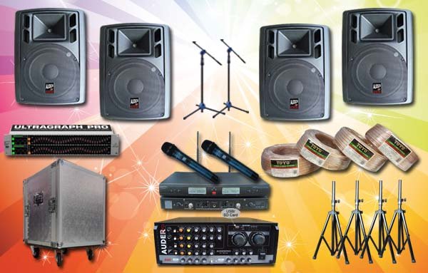 Multimedia 8 audio rapat Platinum  Audio Sound System 